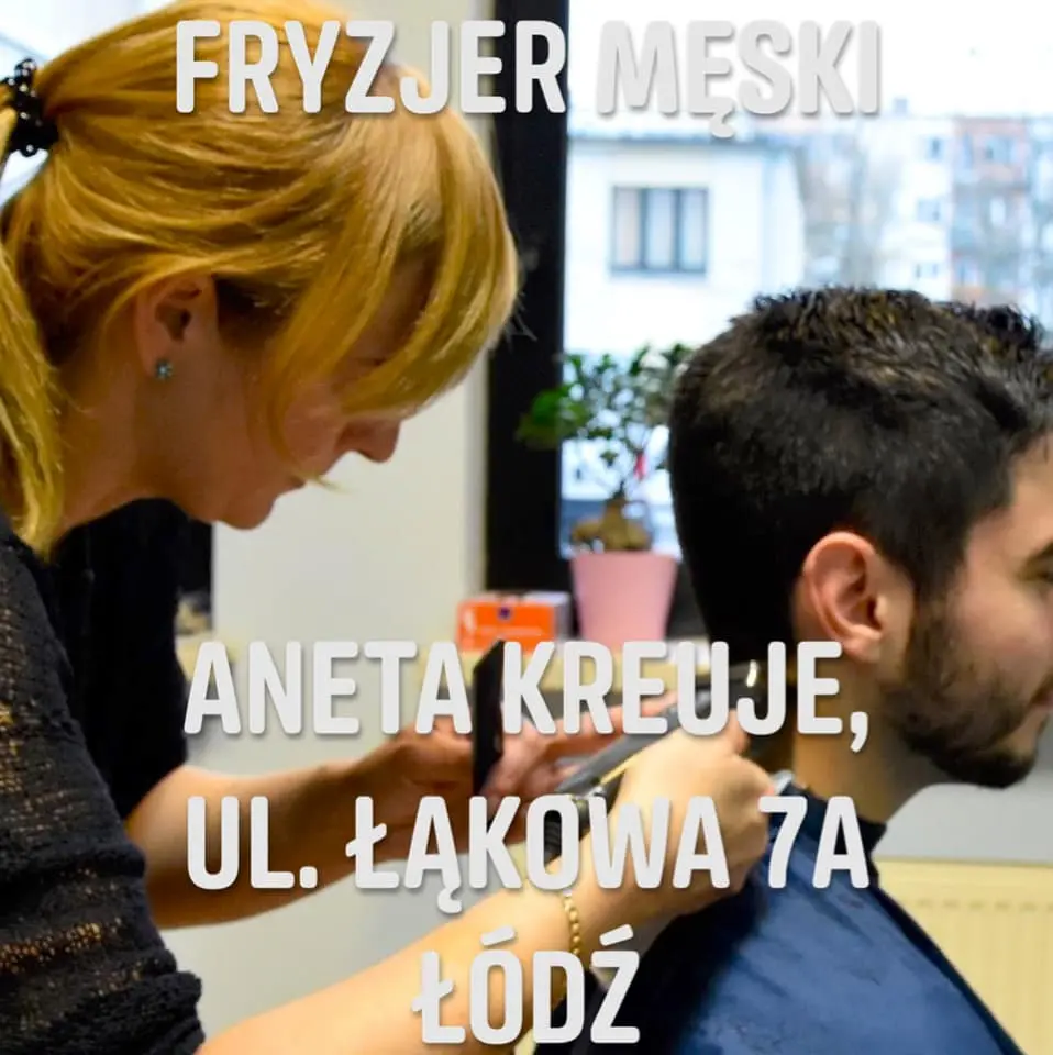 fryzjer męski Łódź